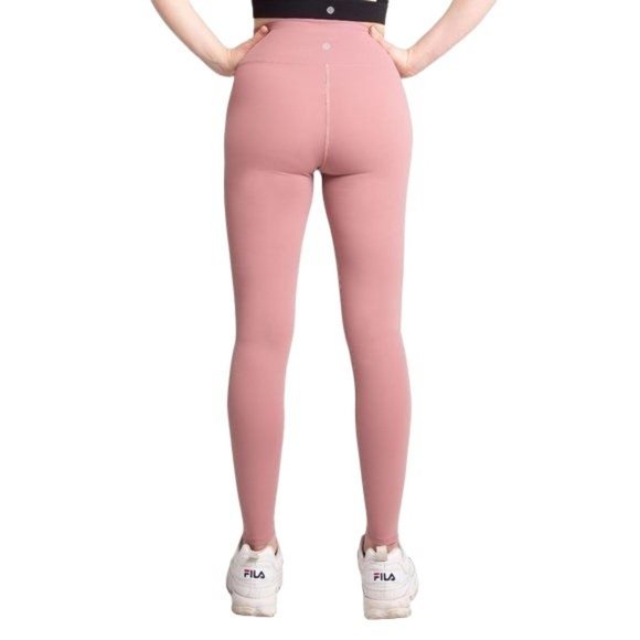 WOMENS CRANBERRY PINK CROSSOVER HIGH-RISE TIGHTS/LEGGINGS NWT - SZ:M/L - Picture 5 of 15